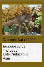 Carnegie Safari Beipiaosaurus