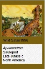 Wild Safari Apatosaurus