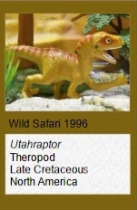 Wild Safari Utahraptor