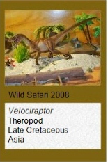 Wild Safari Velociraptor