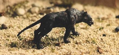 Riff's Lost World Starlux Andrewsarchus. Custom diorama submitted by Riff Smith photo by Bob.