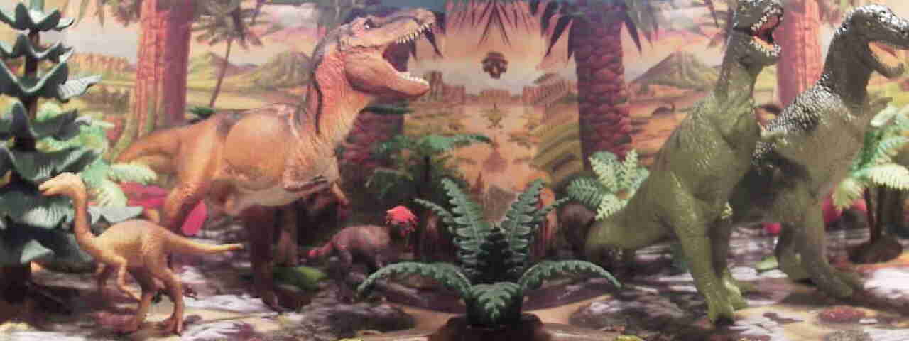 Carnegie Safari Tyrannosaurus Battat Pachycephalosaurus