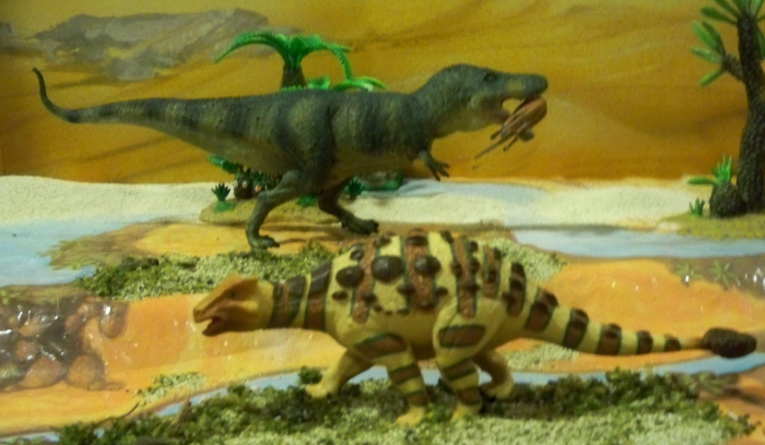 CollectA Popular Tyrannosaurus Ankylosaurus CollectA Popular Tyrannosaurus Ankylosaurus
