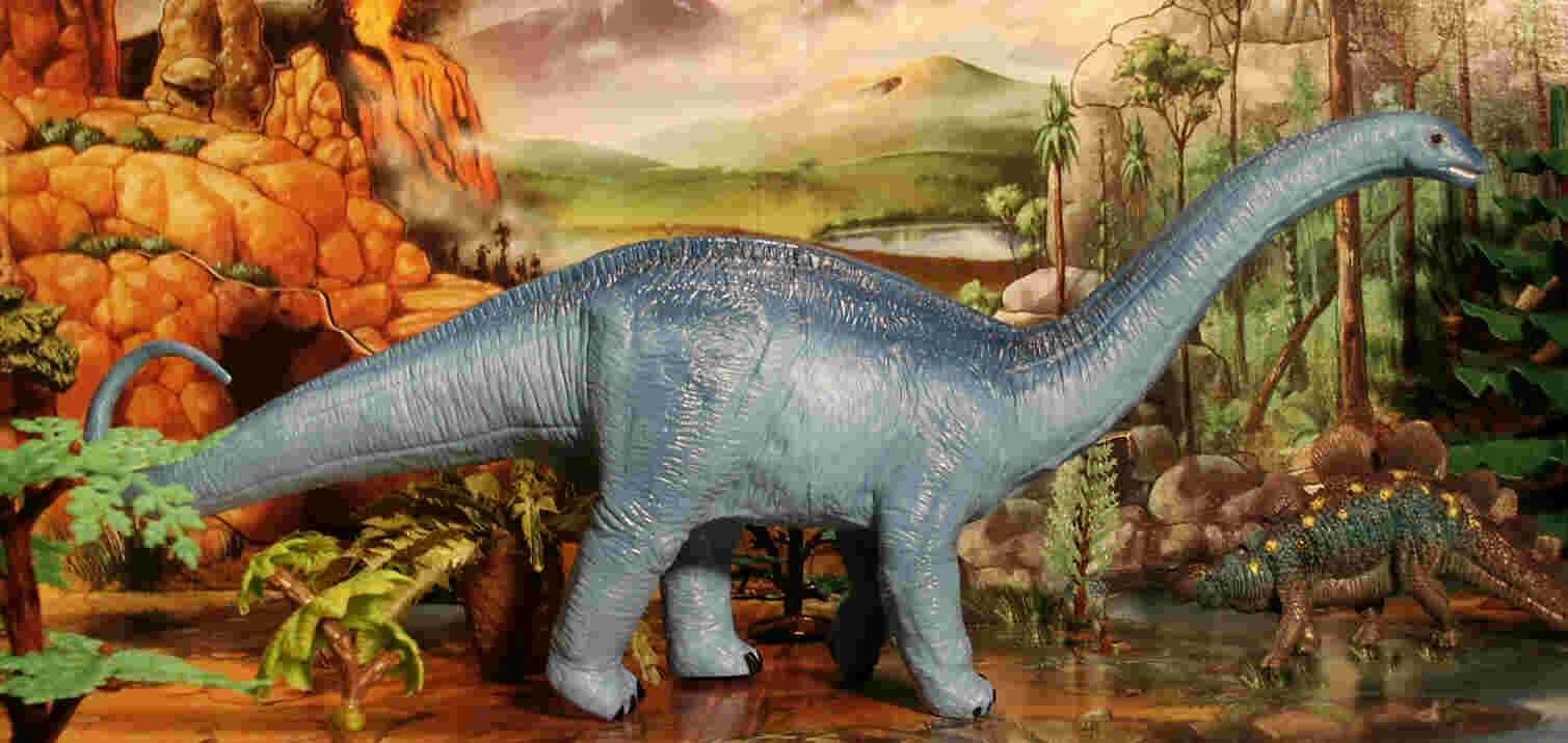 Safari Great Dinosaurs Apatosaurus, Waifong Stegosaurus