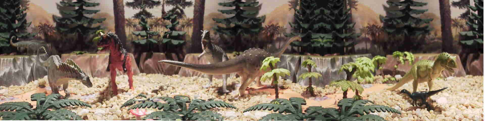 Battat's Amargasaurus and Carnotaurus. Next from Safari the titanosaur Saltasaurus and Carnotaurus. 