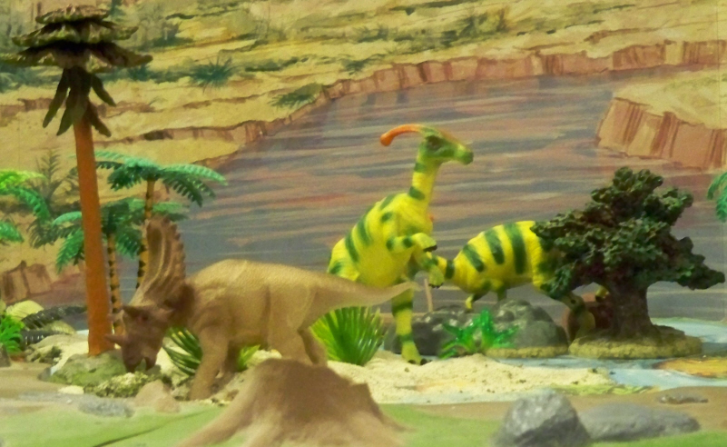 CollectA Utahceratops and Parasaurlophus