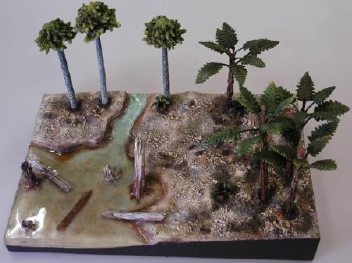 Cretaceous Forest  Kinto diorama