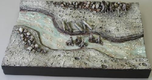 Cretaceous River Diorama Kinto