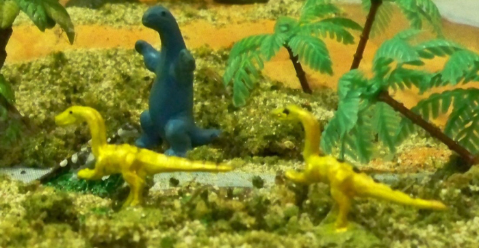 mini Plateosaurus QRF Coelophysis baby Plateosaur